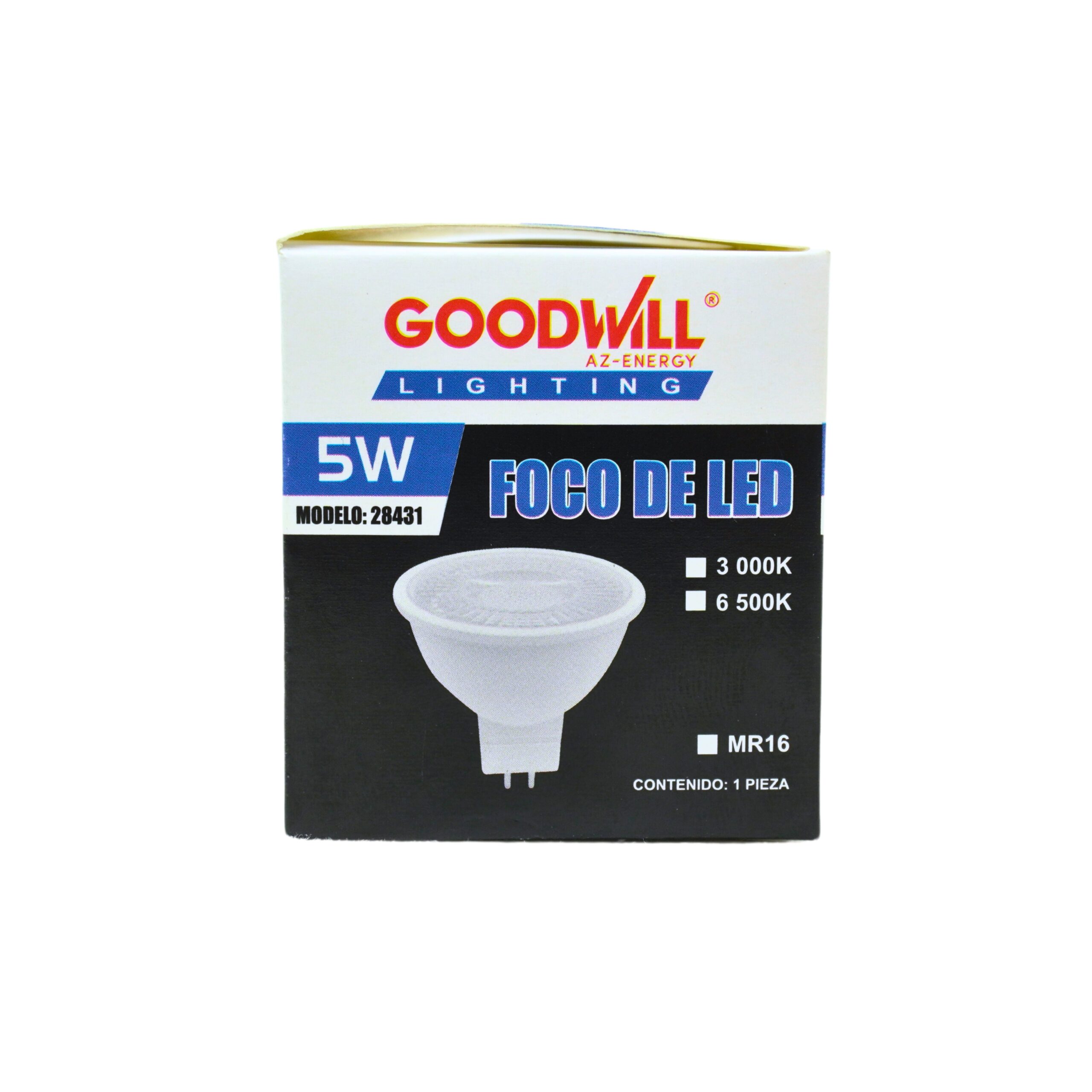 Foco Led W Entrada Mr Luz C Lida Calid Goodwill