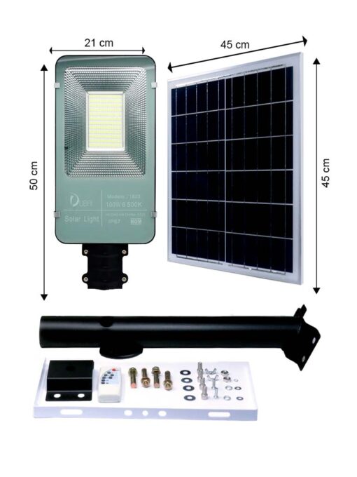 Luminaria urbana solar 100 watts