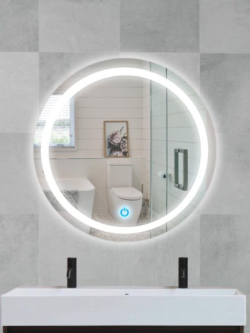 Espejo LED touch circular 70cm