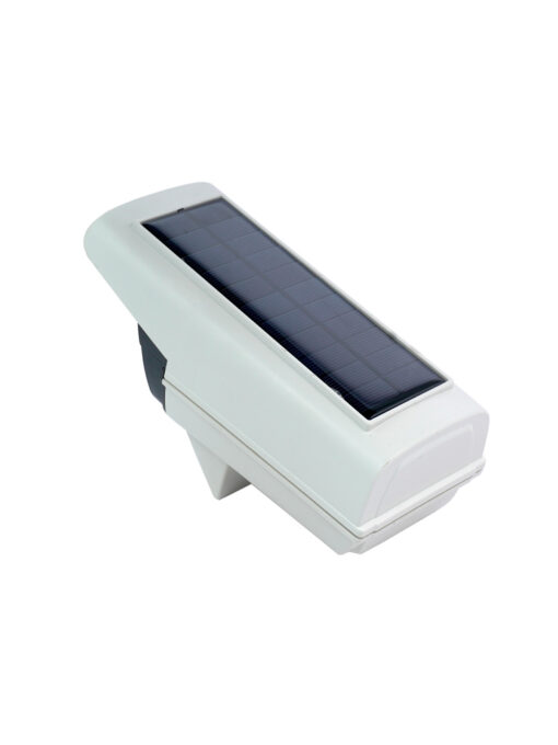 Luminaria LED con panel solar integrado rectangular 600W 28180