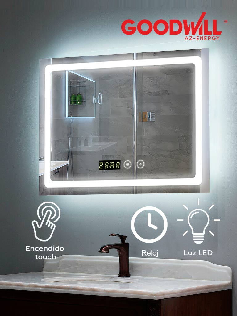 5 Ventajas de Tener un Espejo con Luz LED en tu Baño– HERRASHOP