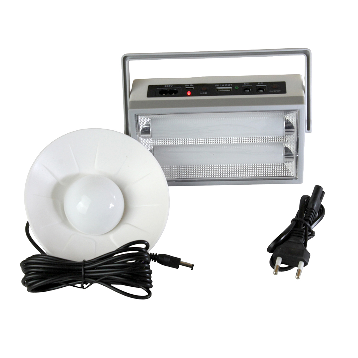 Cargador Solar con Lámpara 69240 - Goodwill